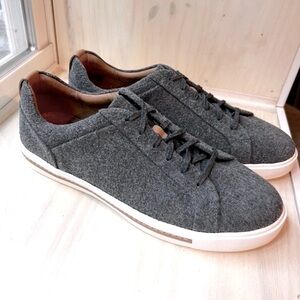 Unstructured by Clarks Un Maui Gray Lace Up Sneakers Women’s 11, Eu size 42.5
